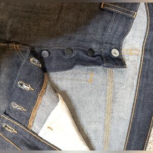 Vintage Baldwin Raw Selvage Denim - Henley Sample (Size 34x32)